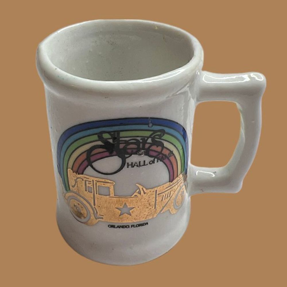 3/$15 or 5/$20 Vintage Stars Hall of Fame Orlando Florida mini mug